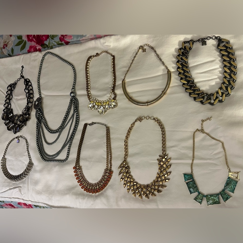 Lot of Jewelry - Total of 9 Necklaces